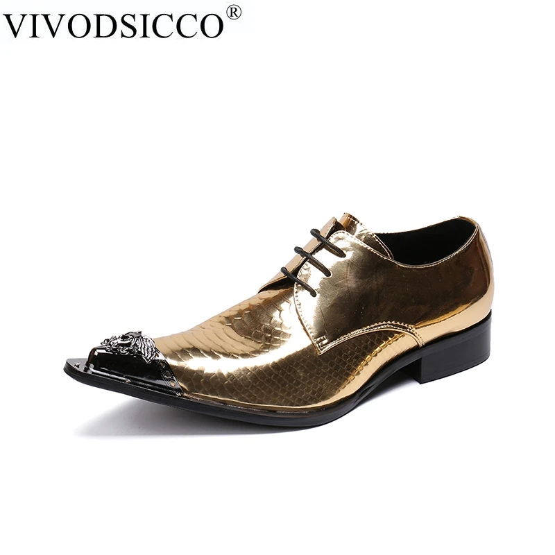 gold patent leather shoes
