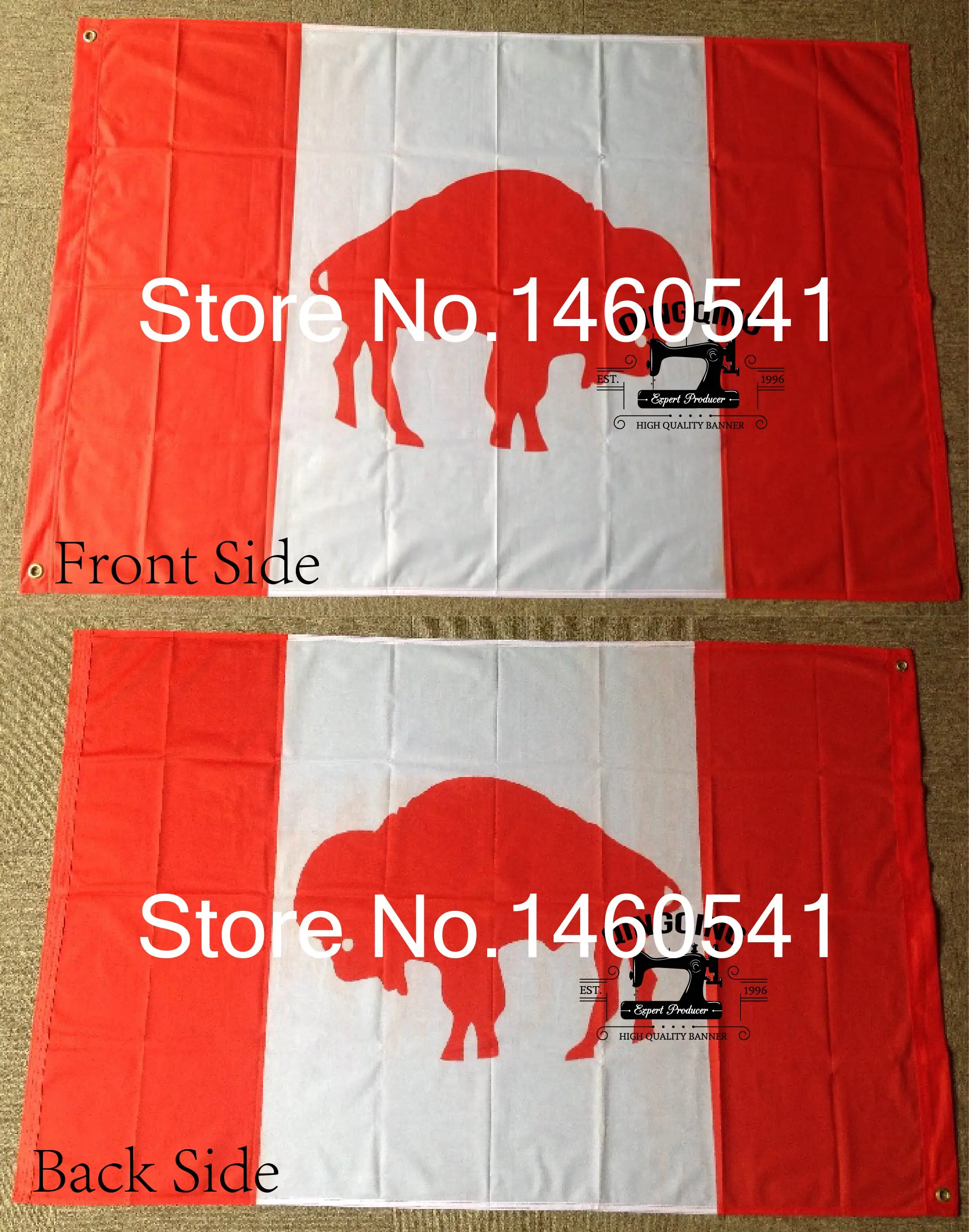 Buffalo Bills Canada Flag 3ft x 5ft Polyester NFL Team Banner Flying