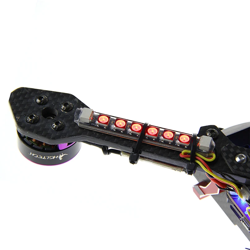 HGLRC 2-6S LED PDB with Single Row LED Strip for FPV Racing Drone Quadcopter