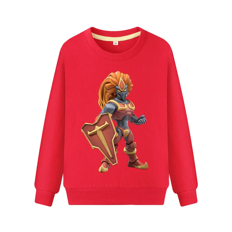 

Boy Spring Hoodies Sweatshirts Children Gormiti Games Hoodie Clothing Girls Spring Cotton Pink Casual Pullover Coats Kids WK124