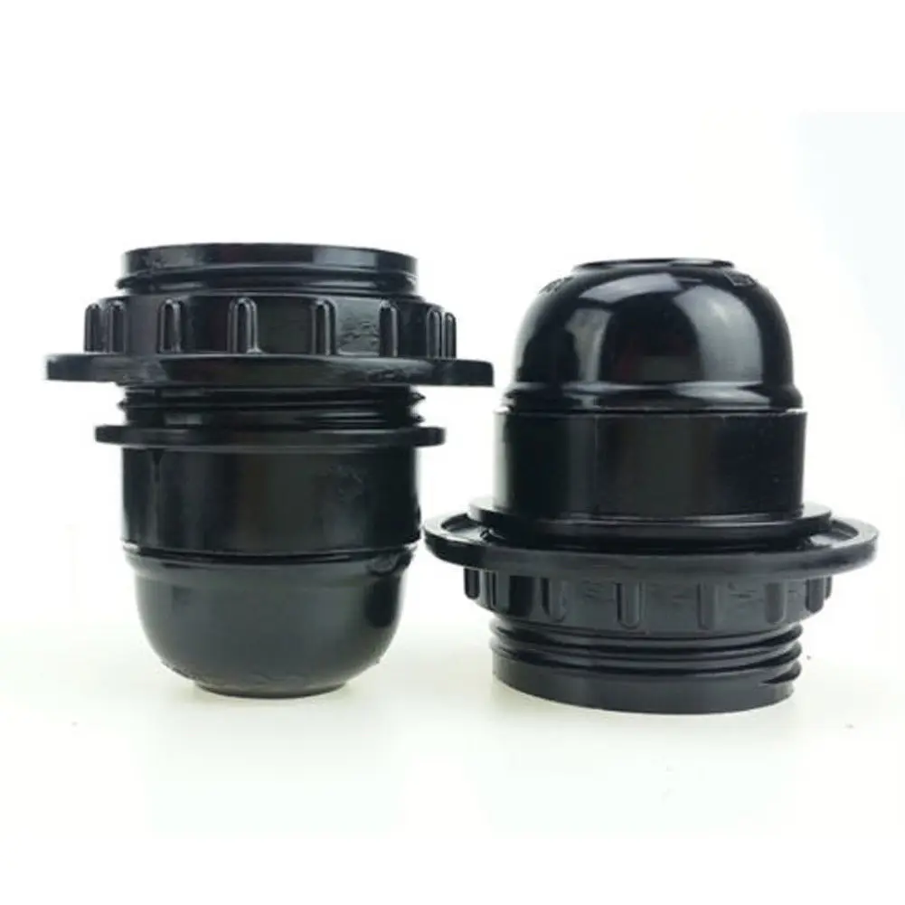 Details about 1PC E27 Screw Light Bulb Holder Pendant Socket Lampshade