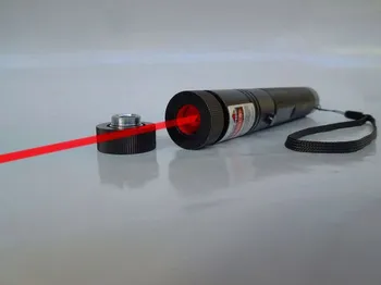 安い ハイパワー軍事50000メートル赤レーザーポインター650nmの懐中電灯ライト調節可能なスター火傷黒マッチポップ風船レーザー303