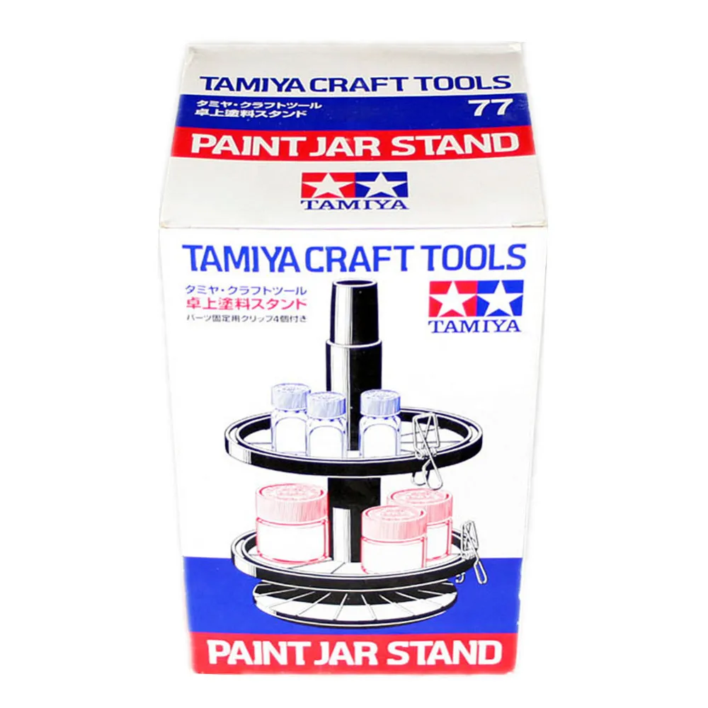 SST-Tamiya-74077-Mod-le-Peinture-Pot-Stand-Set-Hobby-Peinture-Artisanat-Outils-Accessoire