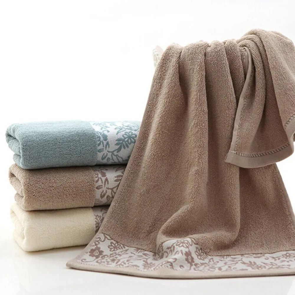 

Bath Towel Wisteria Flowers Patterns Bathroom Face Towel Soft Cotton Random Color 35 x 75cm high quality bath towels Dropship