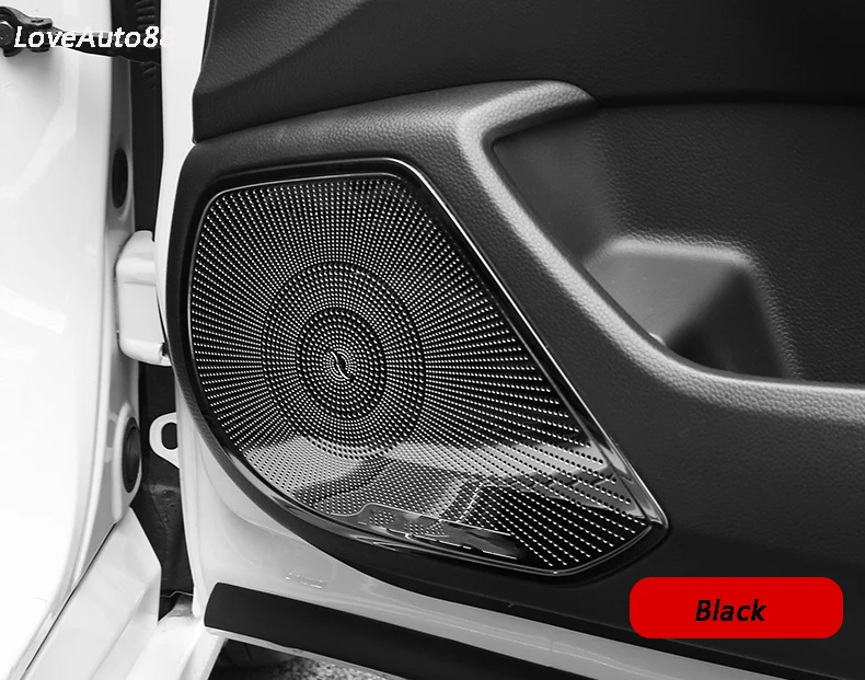 Автомобильная Внутренняя дверь стерео динамик аудио кольцо Крышка звуковая рамка декоративная накладка для Honda Accord 10th
