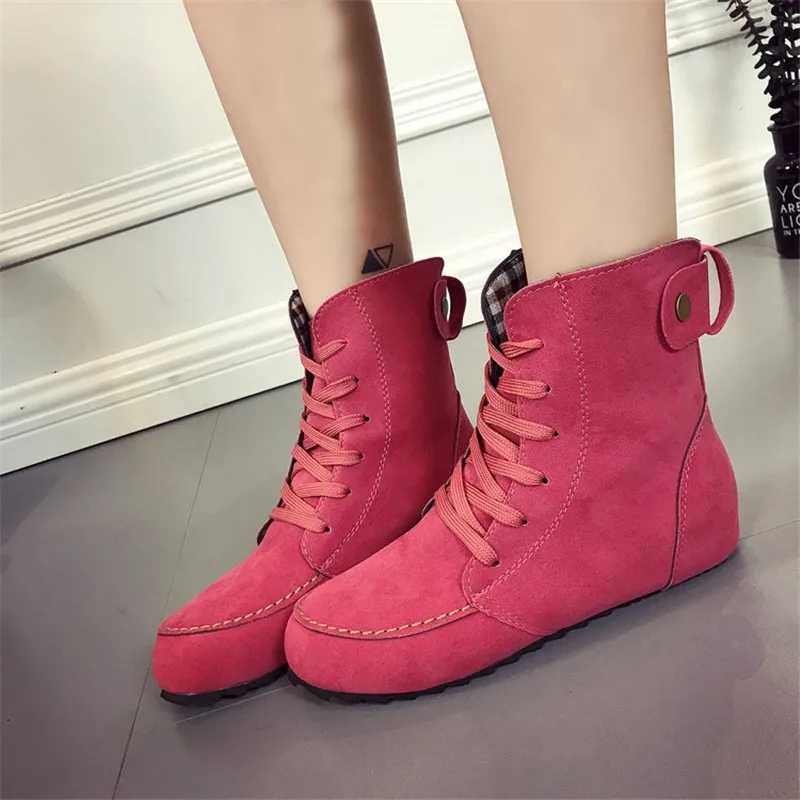 

2018 Large Size Women's Boots Autumn And Winter New Shoes Women's Boots