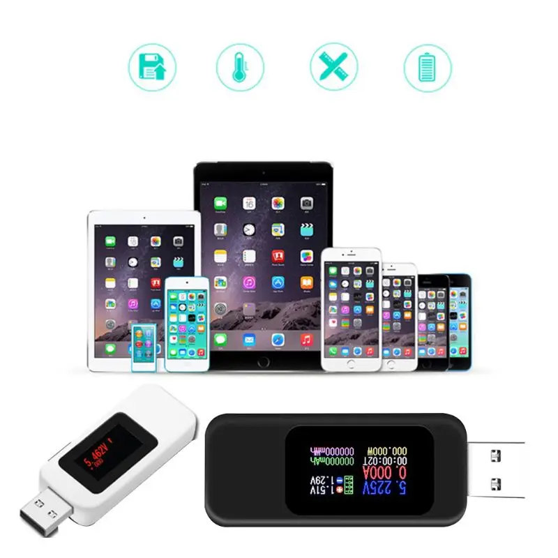 USB OLED измеритель напряжения тока мощности бытовой тестер точный инструмент для