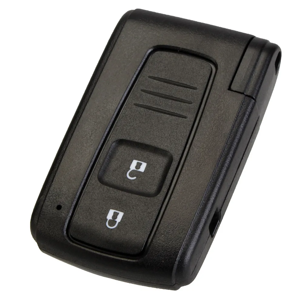 2 кнопки Смарт флип дистанционного ключа чехол+ ключ пустой для Toyota Prius 2004-2009