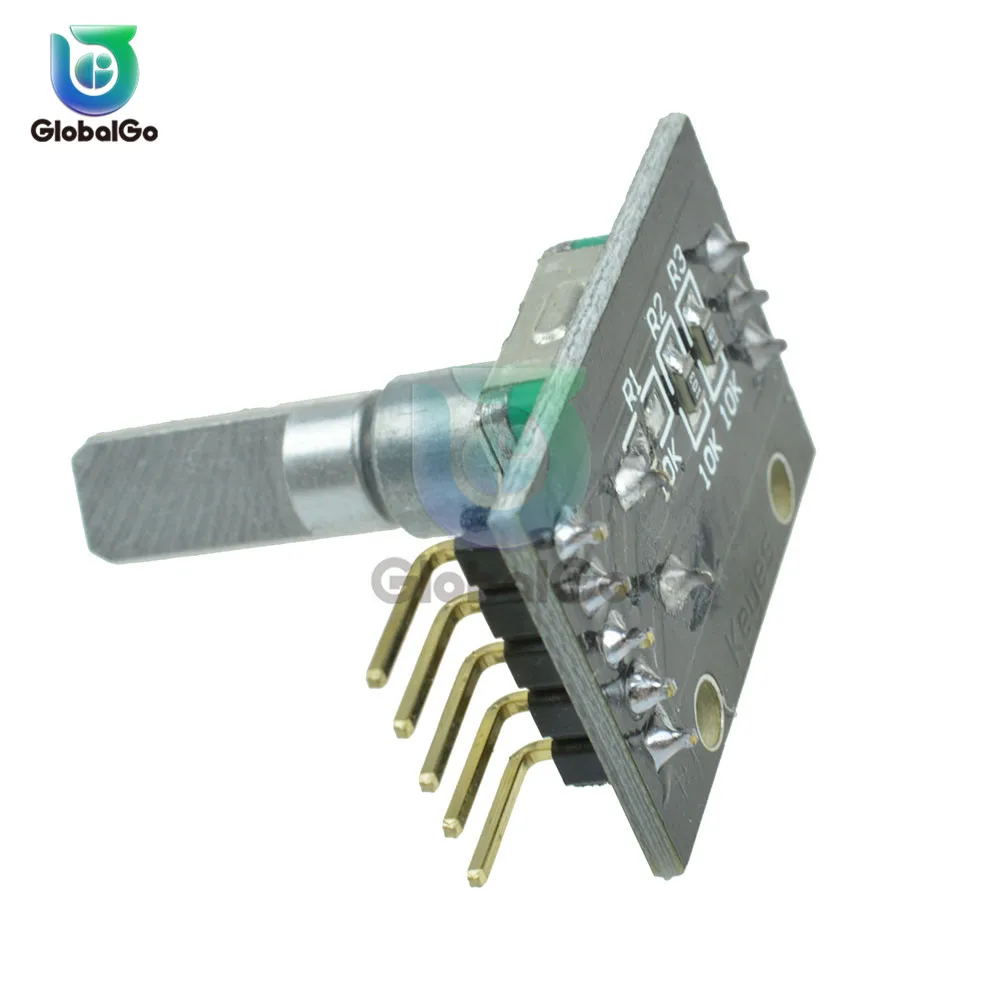 1 шт. поворотный модуль кодировщика кирпичного датчика переключатель макетная плата для KY-040 360 градусов