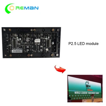 

indoor led module p2.5 160x80mm 64x32 pixel dmx rgb smd p2.5 led panel hub75 matrix LED RGB