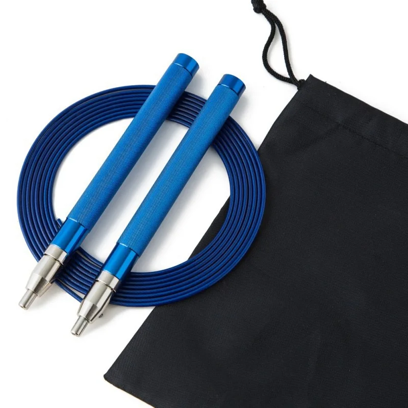 Goedkoop Speed Skipping zelfsluitende Aluminium 360 Graden Rotatie Verstelbare Kind Vrouw Mannen Training Fitness Springtouw