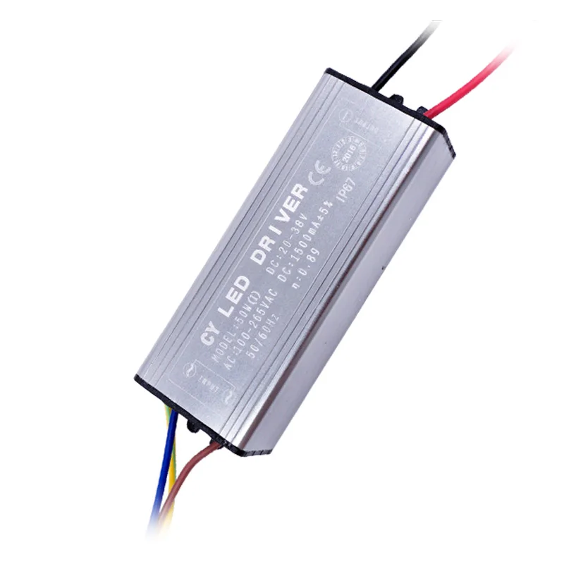 

LED Driver Transformer Power Supply 10W 20W 30W 50W 70W AC 100-265V To DC 20-38V IP67 Waterproof LED Driver For LEDS Flood Light