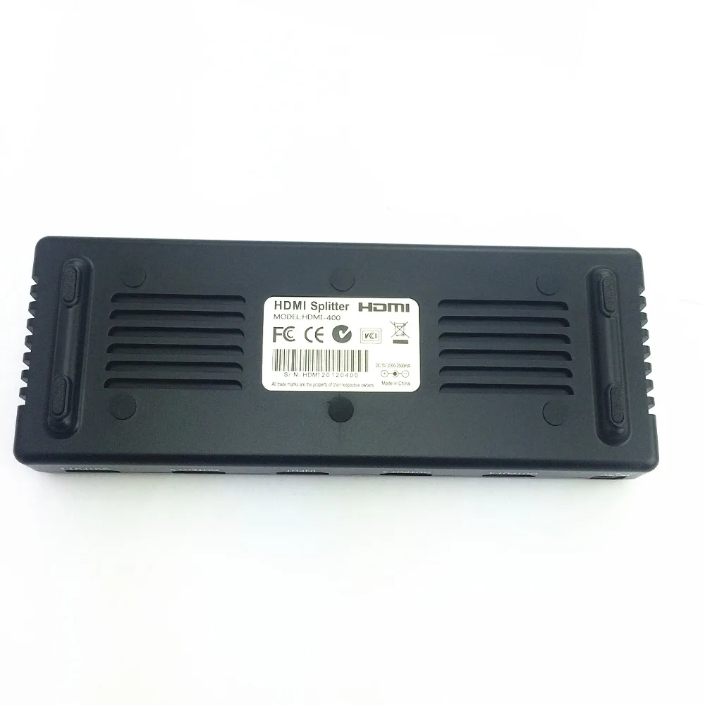 1080P 3D мини 4 порта HDMI разветвитель коммутатор 1x4 1 в выхода для HDTV PS3 XBOX EP программа