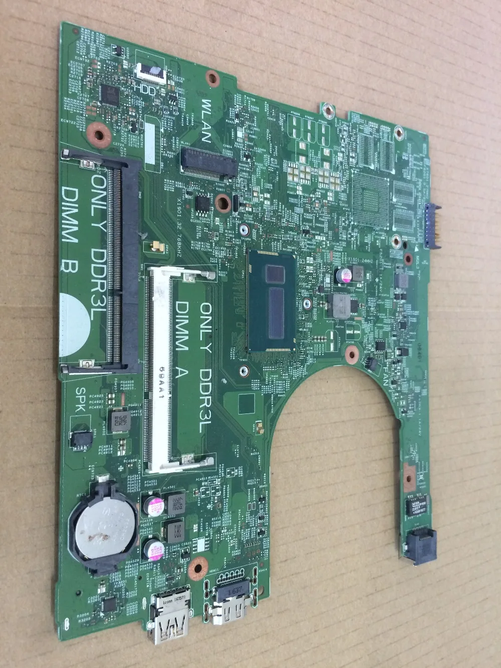 

14216-1 CN-03499V 3499V FOR Dell for Inspiron 3458 3558 Laptop Motherboard 3805U 100% working