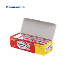 10 шт. Panasonic Greencell типа PP3 6F22 6LR61 MN1604 9V Блок Heavy Duty сотовый Батарея