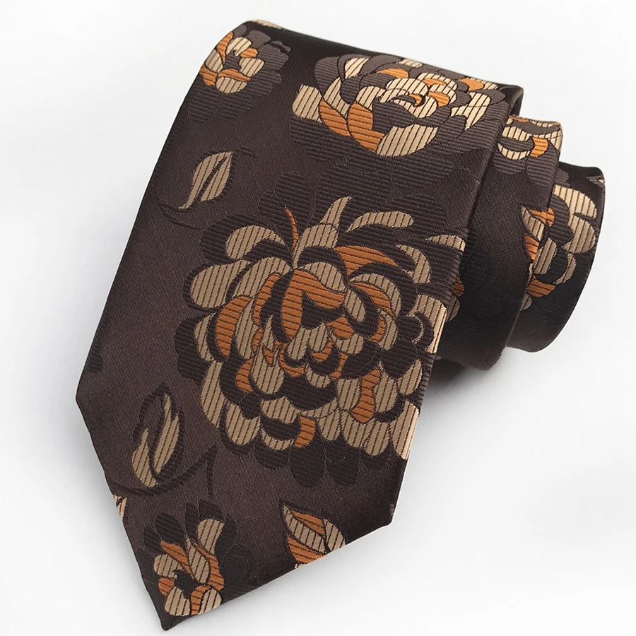 8 см Для мужчин формальные галстук вышивка цветы тканые синий галстук для свадьбы
