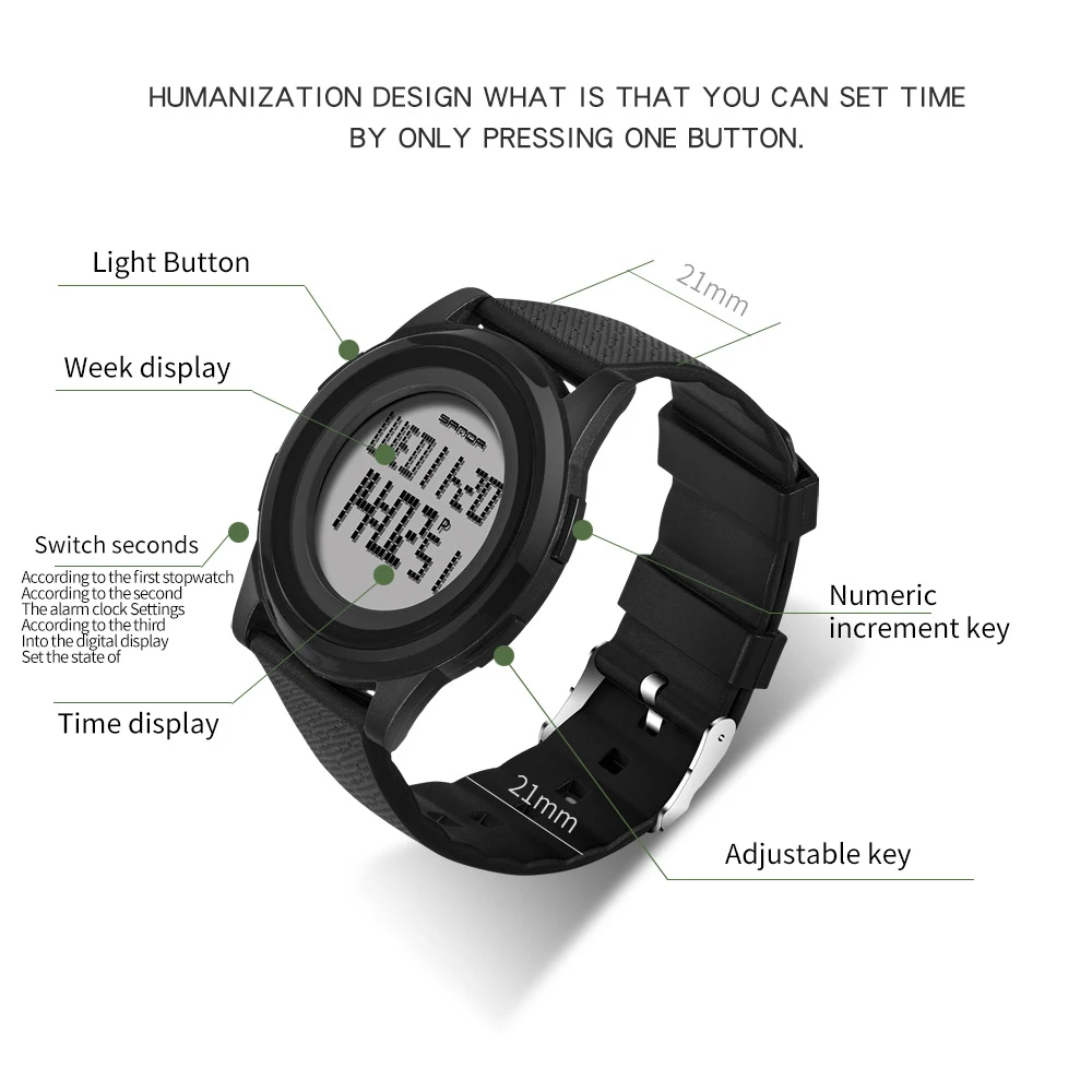 sanda watch instructions