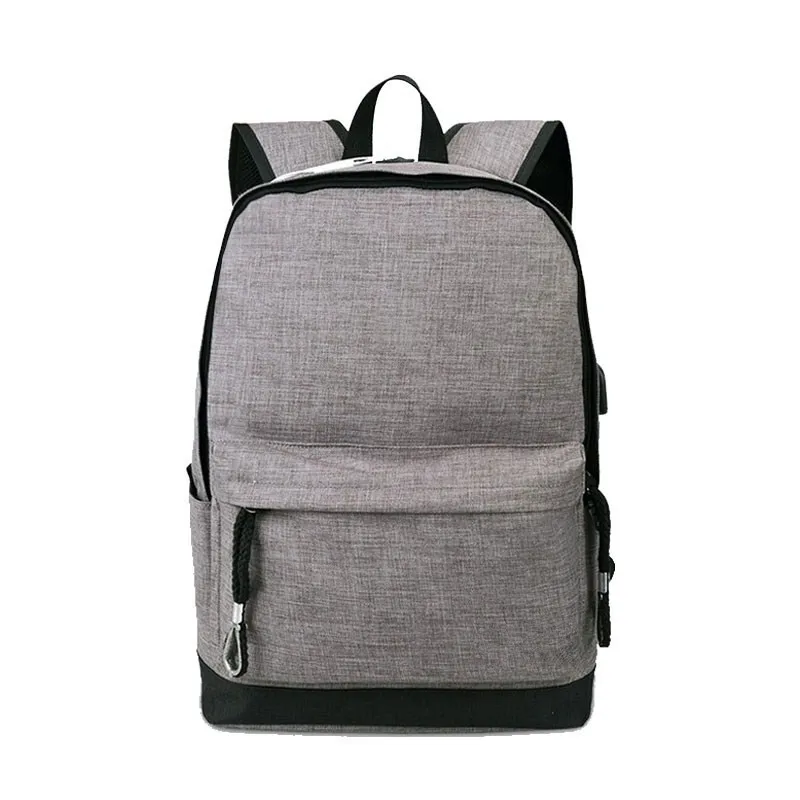 

2019 USB Charging Backpacks Men Laptop bag For Teenager Fashion Male School bags Large Capacity Leisure Travel backpack Mochila
