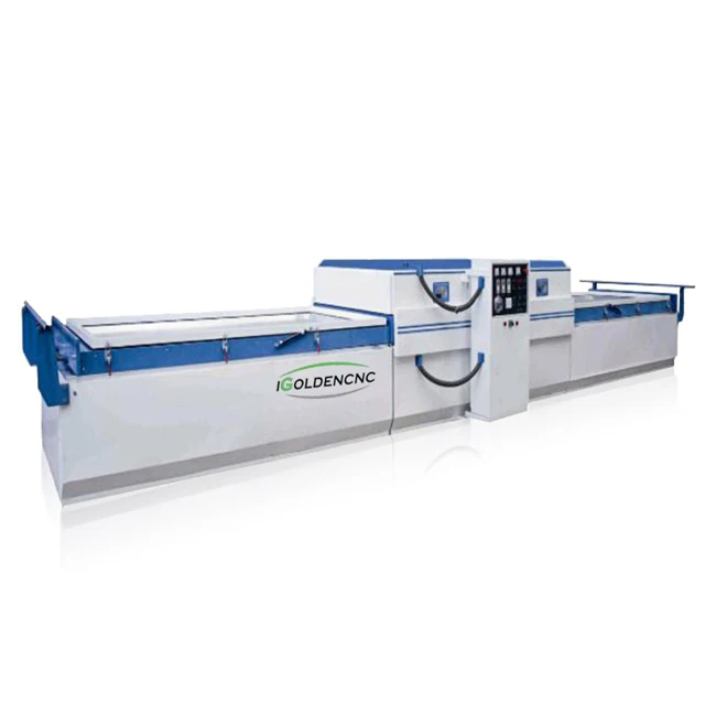 

China 2019 Vacuum Press Laminating Machine Furniture Wood Door Press MDF PVC Laminating Machinery