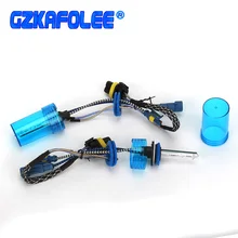 Gzkafolee автомобильные лампы для передних фар hi-Д ксенон H1 H3 H4 Hi/короче спереди и длиннее сзади) H7 H8 H9 H11 HB2 HB3 HB4 9005 9006 D2H 35 Вт/55 Вт 4300 К 6000