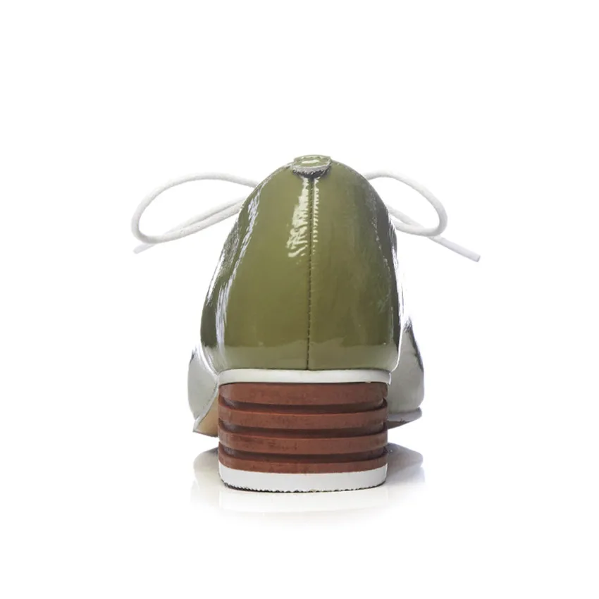 La Cuir 33 Bas Chaussures army Taille À Femme Pompes Chaton Noir Plus Talons Femmes 41 Green Bureau Véritable Hauts 40 Haute Partie 6Bwadgdq