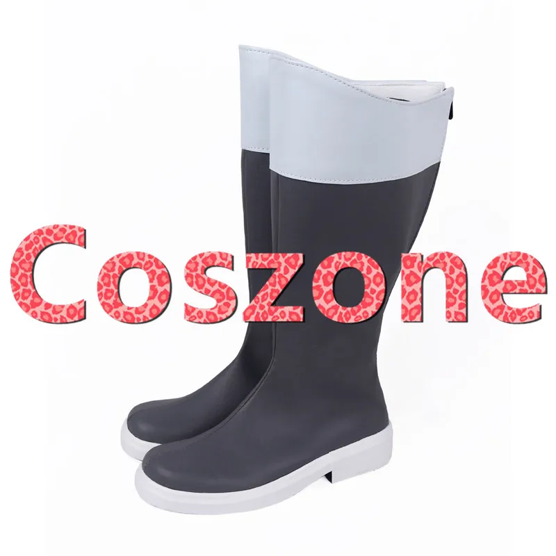 Cells At Work Hataraku Saibou Platelet Black White Shoes Cosplay Boots (7)