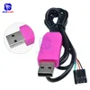 Original CP2102 Chips USB 2,0 a TTL serie descargar Cable 4 Pin Convertidor en serie para Arduino Raspberry Pi Win10/Mac OS X/Linux ► Foto 2/6