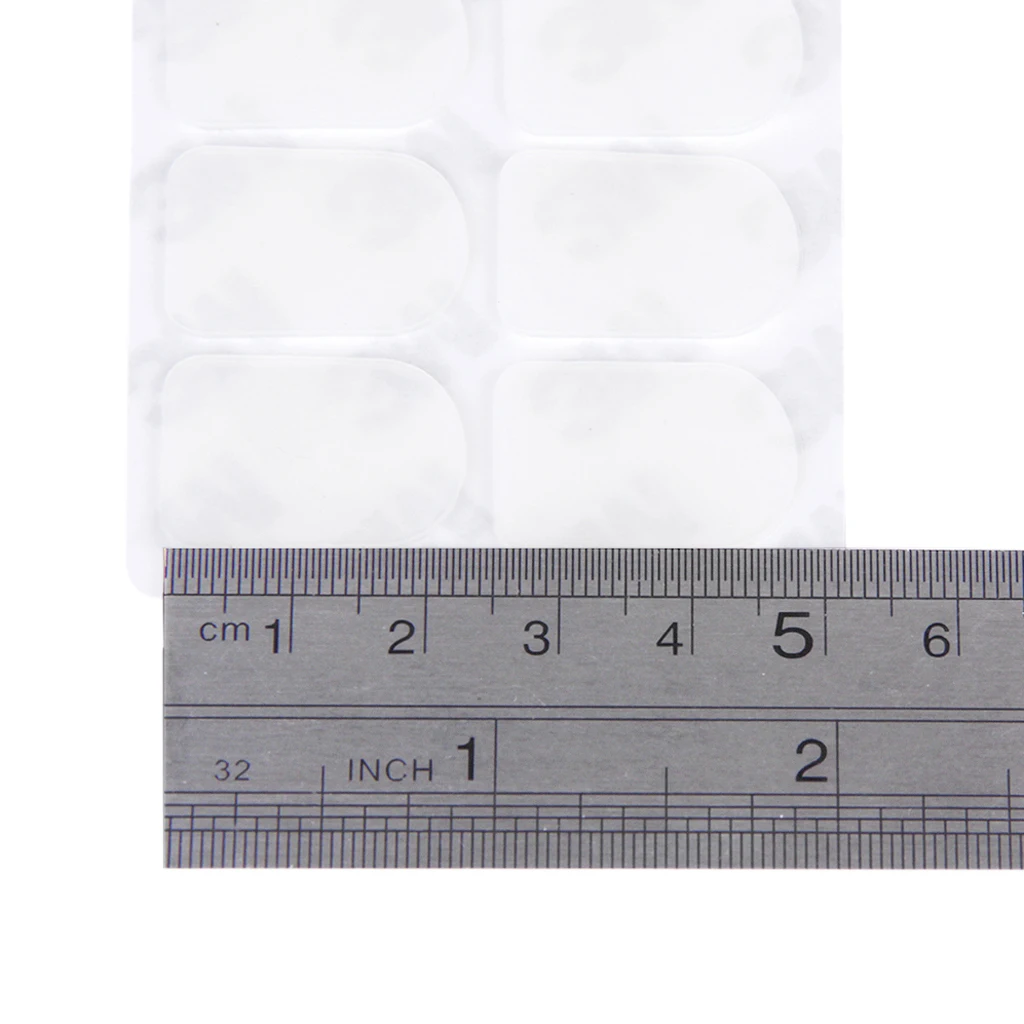 8pcs Clarinet Soprano Saxophone Sax Mouthpiece Patches Pads Cushions 0.8mm Clear Parts & Accessories 