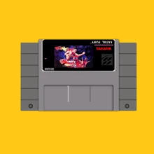 Фатальный+ Fury 16 бит большой серый карточная игра для США NTSC игры
