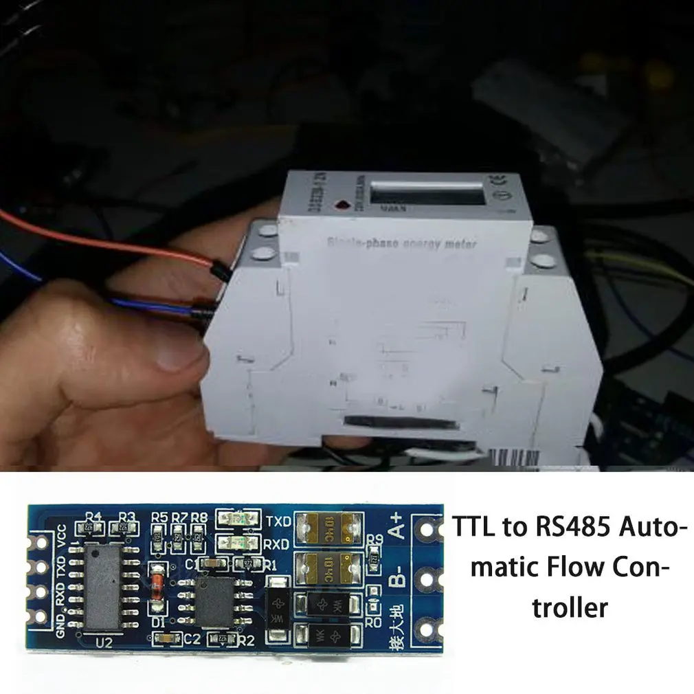 S485 к ttl модулю ttl к RS485 преобразователь сигнала 3 в 5,5 В изолированный одиночный чип последовательный порт UART Модуль промышленного класса