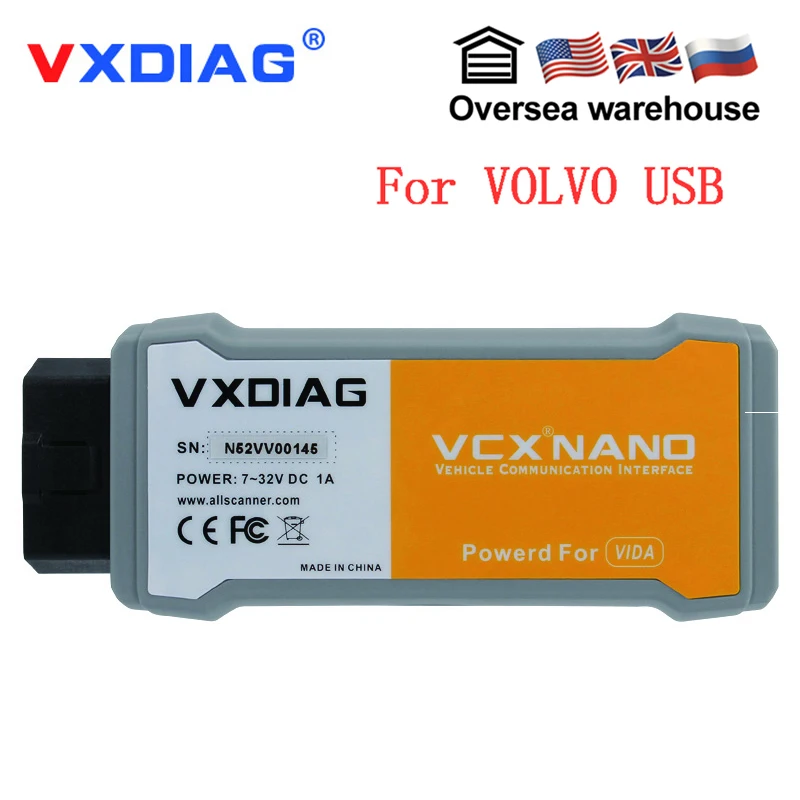 Vxdiag nano volvo