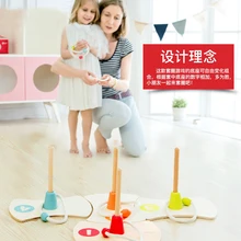 Классический Мир деревянное кольцо бросок стенд колышки обручи открытый сад