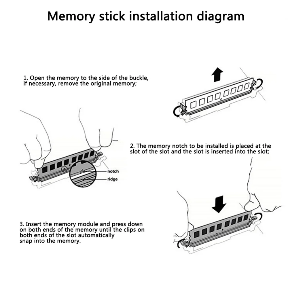 4GB 8GB 4G 8G PC Memory RAM Memoria Module Computer Desktop DDR3 DDR4 4GB 8GB 16GB 1600MHZ 2400mhz