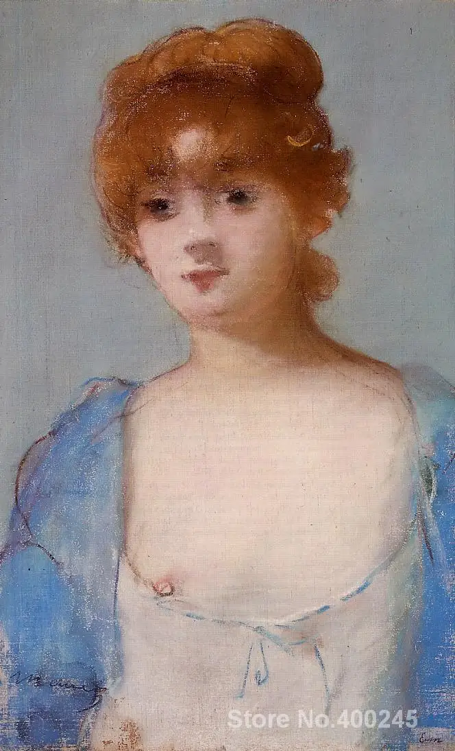 

wall art Young woman in a negligee Edouard Manet Paintings Hand painted High quality