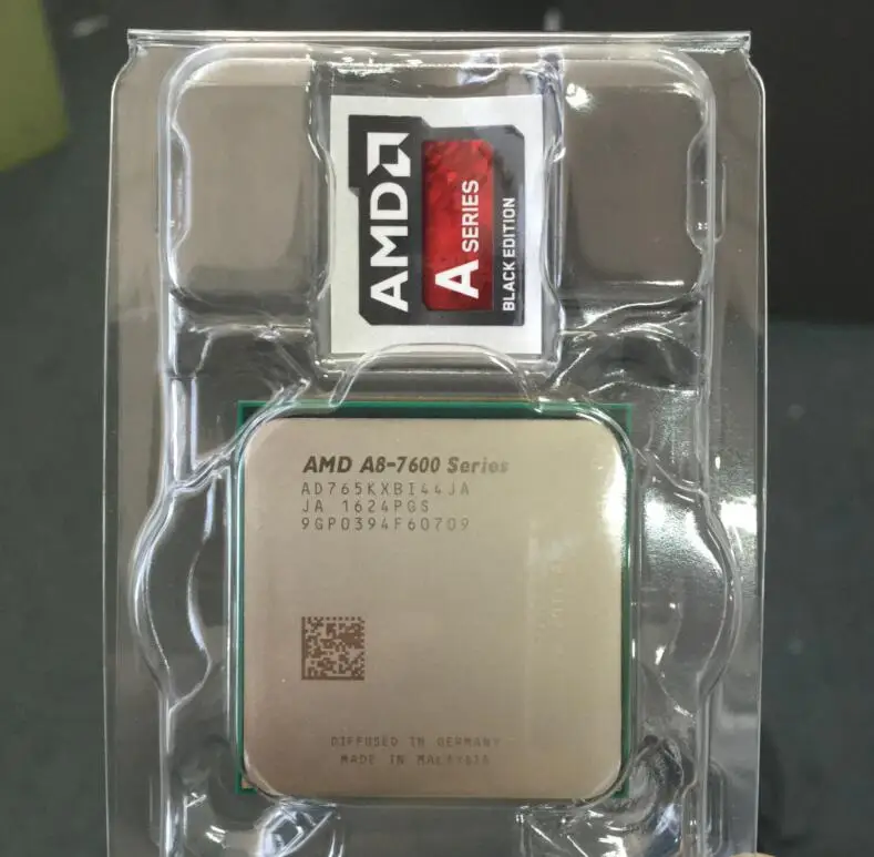 ПК компьютер AMD A8-Series A8-7650K A8 7650K FM2+ APU четырехъядерный процессор cpu работающий правильно настольный процессор