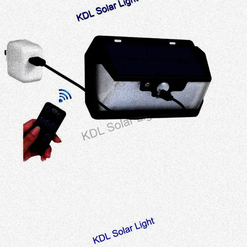 Обновленный 55 светодиодный 900lm солнечный светильник с дистанционным управлением Радарный usb-порт водонепроницаемый ip65 для наружной дворовой двери патио палуба забор лагерь улица