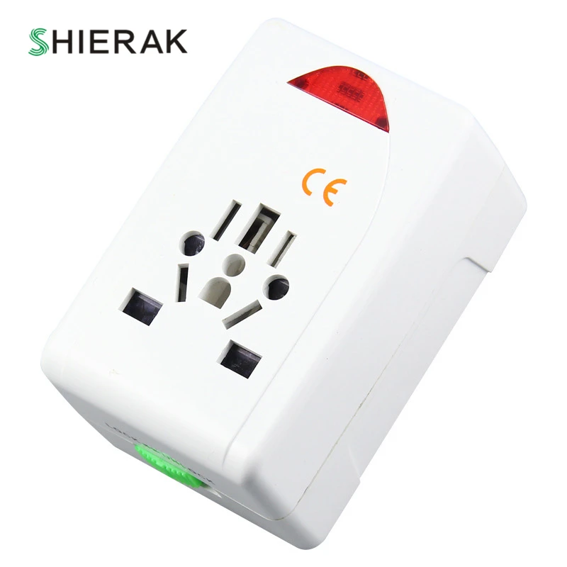 

SHIERAK New Travel Socket Conversion Socket Multi-function Global Universal Socket Adapter 10A