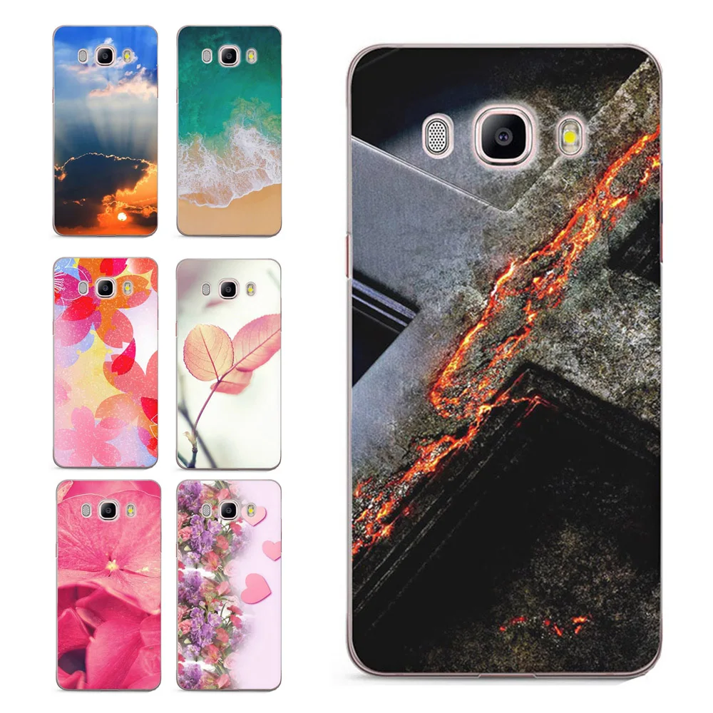 For Samsung Galaxy A3 A5 2016 2017 prime J1 J2 J3 J5 J7 G530H S8/plus Note 8 Cute Pattern Flower Clear Soft TPU Case C020 |