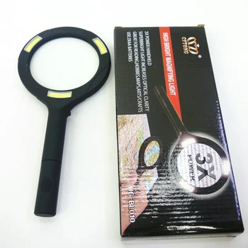 

Magnifying Glass Handheld Illuminated Magnifier With Led Light And Super High Clarity