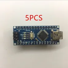 5 шт. CH340 NANO 3,0 мини USB Atmega328 ATmega328P модуль 5 V 16 M микро-контроллер драйвер платы для Arduino заменить FT232RL ISP
