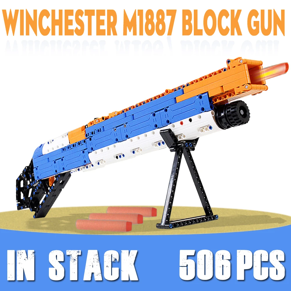 

Ak47 Toy Gun Toy Legoing Gun Model 98k Gun Building Blocks Compatible with Legoed Bricks Educational Toys for Children Boys