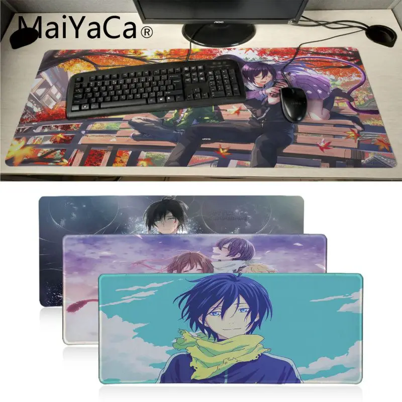 

MaiYaCa Noragami Yato Yukine Anime Comfort Mouse Mat Gaming Mouse pad Aestheticism notebook pc accessories laptop pad mouse
