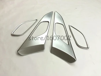 

FOR 2014 2015 2016 MAZDA 3 AXELA CHROME INNER DOOR HANDLE COVER BEZEL GARNISH TRIM INSIDE FRAME BOWL CATCH 4PCS/SET ACCSSORIES
