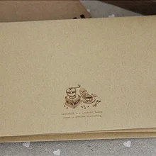 90 шт./лот 175*125 мм/ Винтажный простой кофе серии времени крафт-бумага DIY Многофункциональный Конверт/подарочные конверты/Whalesale