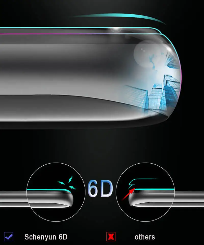 2018 New 6D Screen Protector HD Tempered Glass For Xiaomi POCOPHONE F1 Full Glue Protector Full Cover coverd edge Glass Film (8)