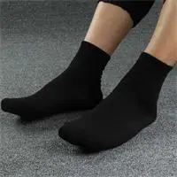 Новое поступление Мужские дышащие мужские носки удобные сетчатые тонкие хлопковые носки мужские черные деловые мужские носки 10 пар/лот