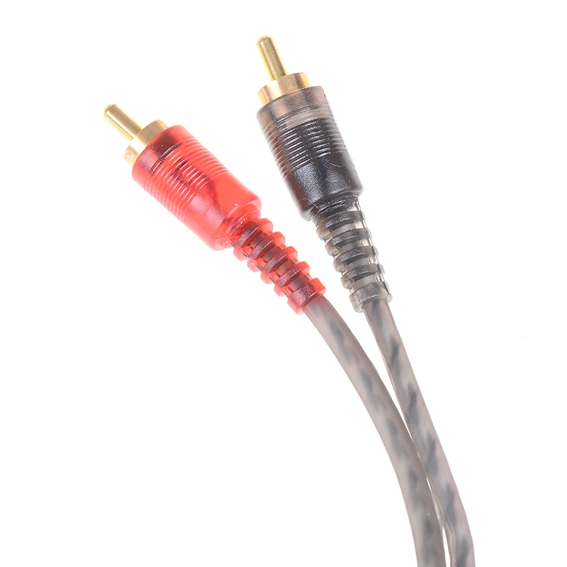 27 см автомобильный аудио 1RCA Женский к 2RCA мужской Y сплиттер кабель конвертер Шнур