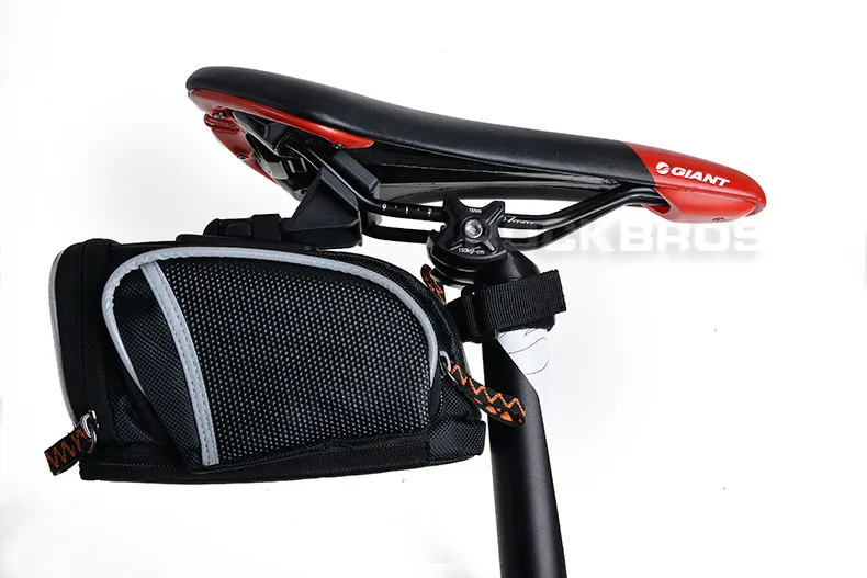 Best ROCKBROS Cycling Saddle Bags Mountain Road Bike MTB Seat Post Bag Fixed Gear Fixie Cycle Rear Bags Bicycle Accessories 3 Colors 15