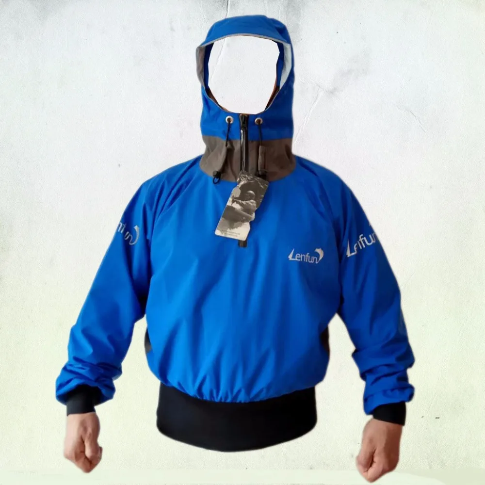 semi dry cags ,paddle jacket with storm hood splash top,sailing