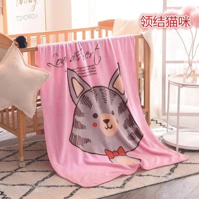 Winter Newborn Baby Blankets Coral Fleece Infant Kids Blanket Boy Girl Bebe Swaddle Nap Stroller Wrap Kids Baby Bedding Blanket - Цвет: thin